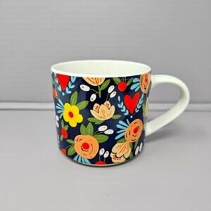 Coco & Lola Coffee Cup Multicolored Floral Mug